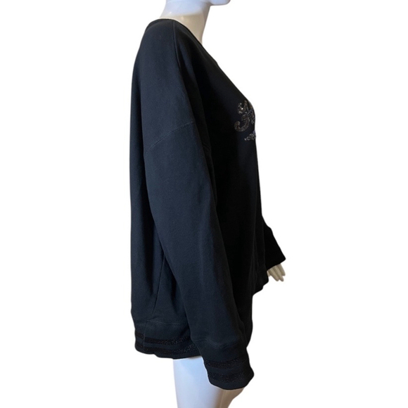 Women's Hard Rock Cafe Sweatshirt‎ XXL Black - Picture 3 of 9